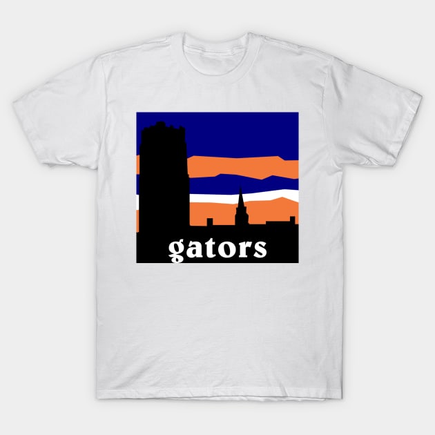 University of Florida Century Tower - gators T-Shirt by tziggles